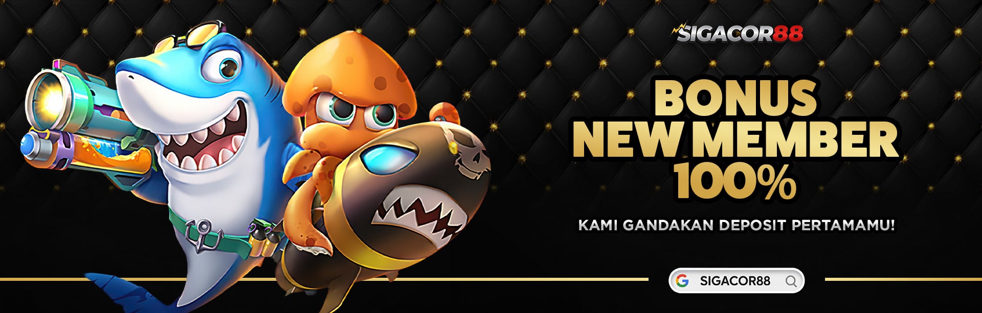 BONUS NEW MEMBER 100%