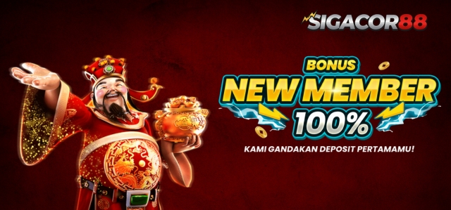 BONUS NEW MEMBER 100%