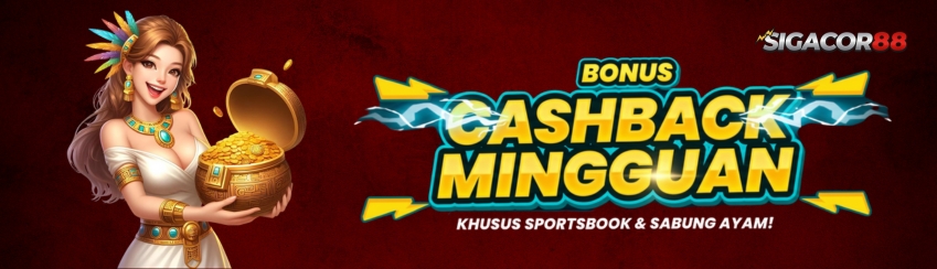 BONUS CASHBACK MINGGUAN
