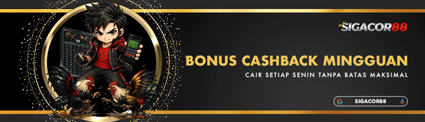 BONUS CASHBACK MINGGUAN